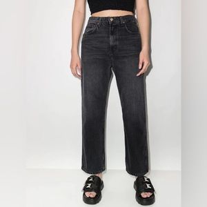 B SIDES PLEIN JEAN RELAXED STRAIGHT STIL BLACK